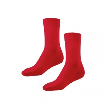Ciorapi compresivi inalti training ultra elastici rosii, Sportlast