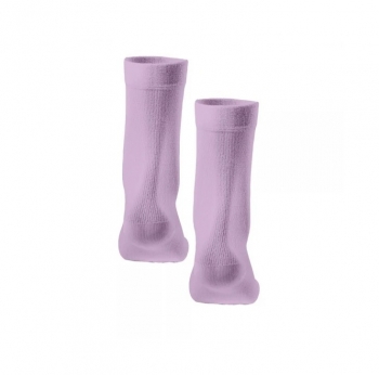 Ciorapi compresivi inalti training ultra elastici roz, Sportlast