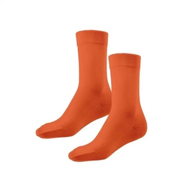 Ciorapi compresivi inalti training ultra elastici portocalii, Sportlast