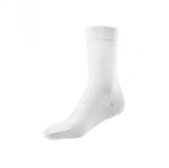 Ciorapi compresivi inalti training ultra elastici albi, Sportlast
