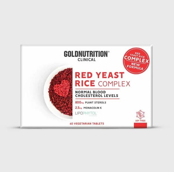 Supliment alimentar cu orez rosu Clinical Red Yeast Rice Complex, GoldNutrition, 60 tablete-<p>Colesterolul ridicat este unul dintre principalii factori de risc pentru dezvoltarea bolilor de inimă. Drojdia de orez roșu este o alternativă naturală pentru controlul nivelului ridicat de colesterol și îmbunătățirea performanței cardiace!</p>