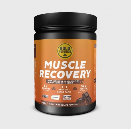 Pulbere refacere dupa efort cu ciocolata Muscle Recovery, GoldNutrition, 900 g