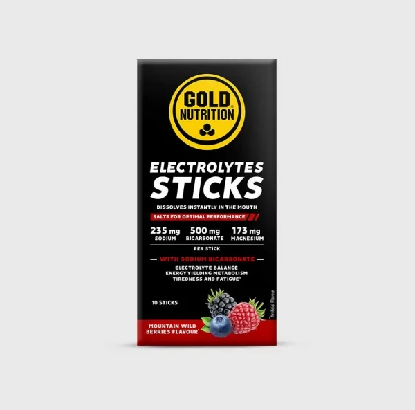 Electroliti cu fructe de padure Electrolytes, GoldNutrition, 10 plicuri-<p>Pierderea electroliților în timpul celor mai intense antrenamente nu mai este o problemă datorită GoldNutrition Electrolytes.</p>