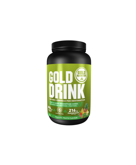 Pudra izotonica, GoldNutrition, Gold Drink Tropical, 1 kg