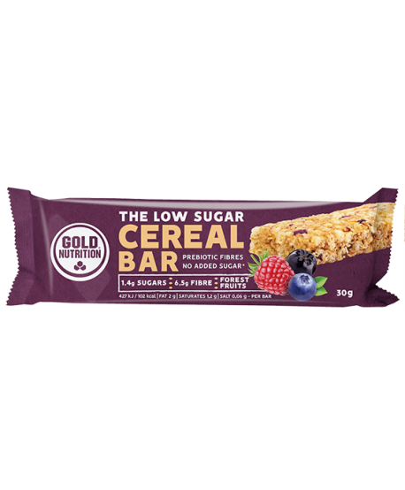 GoldNutrition baton cereale Low Sugar fructe de padure 30g