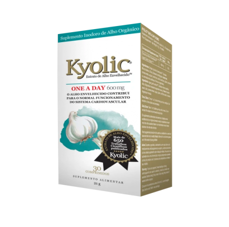 Extract de usturoi, Kyolic, One a day 600 mg, 30 tablete